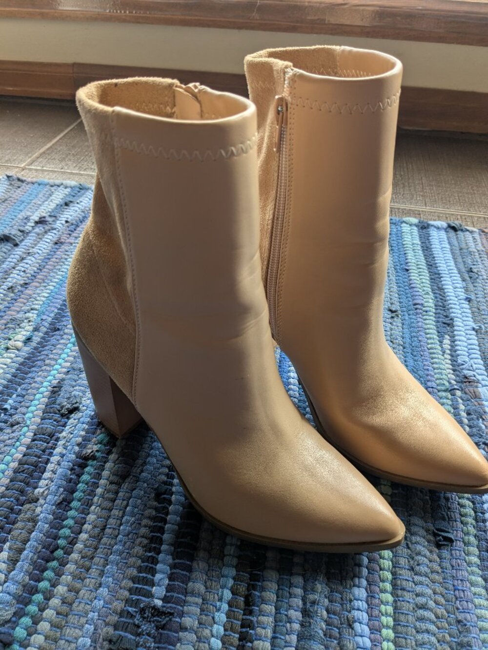 Essex Nude Booties | Size 7